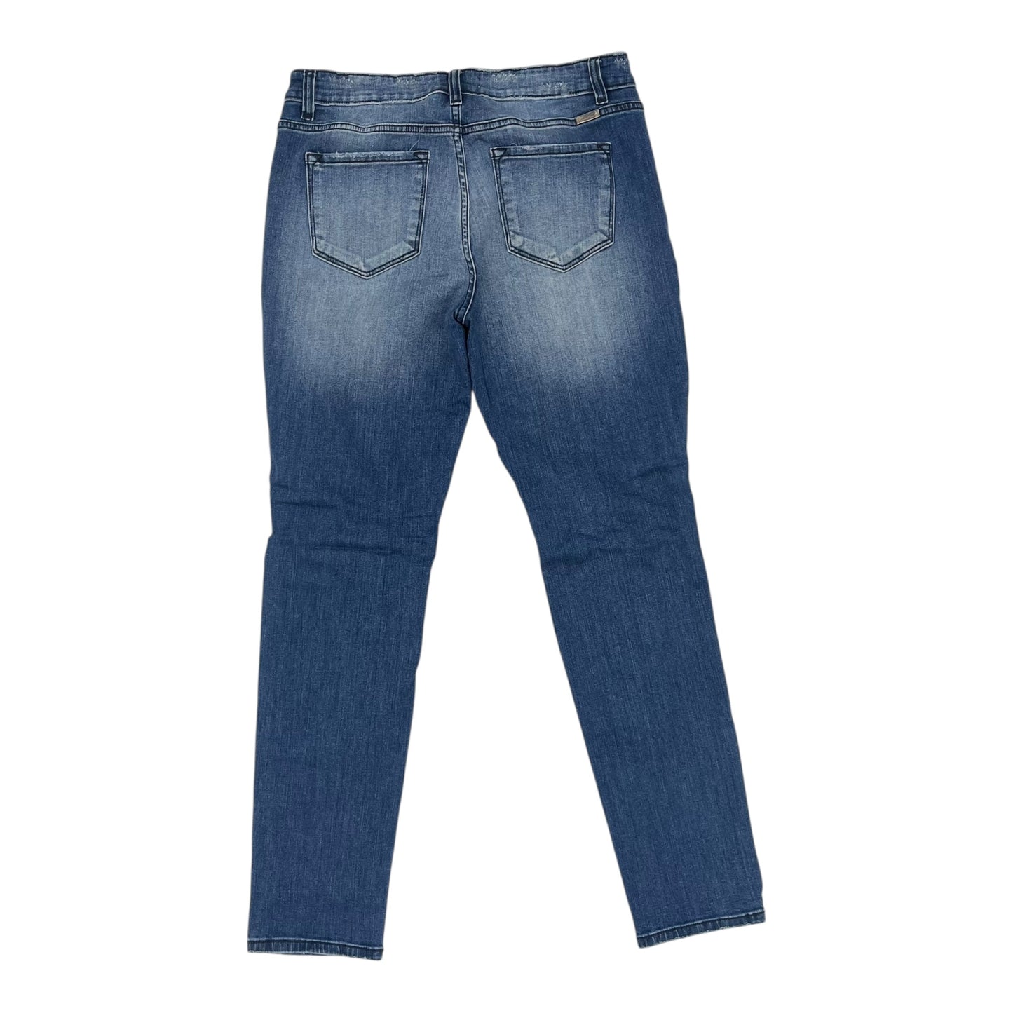 Jeans Skinny By Kancan In Blue Denim, Size:8