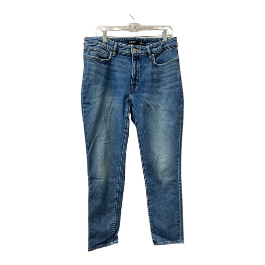 Jeans Straight By Ralph Lauren In Blue, Size:12