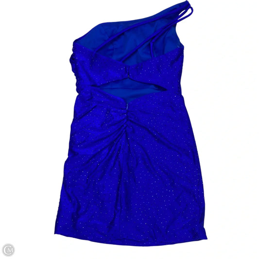 Dress Party Short By Clothes Mentor In Blue, Size: S