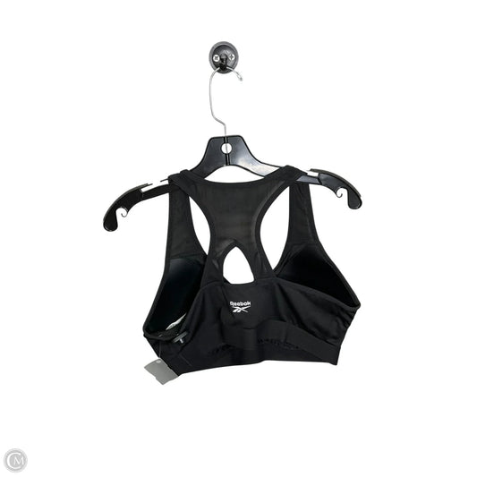 Athletic Bra By Reebok In Black, Size: Xl