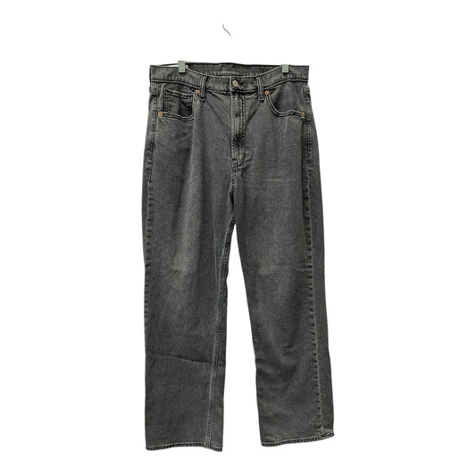 Jeans Straight By Gap In Grey, Size:12
