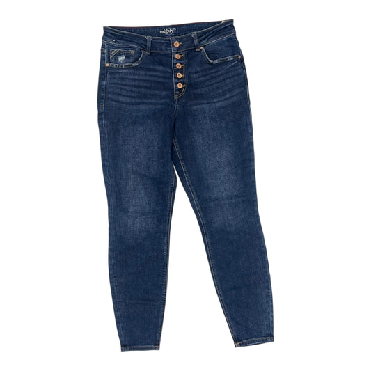 Jeans Skinny By Clothes Mentor In Blue Denim, Size:12