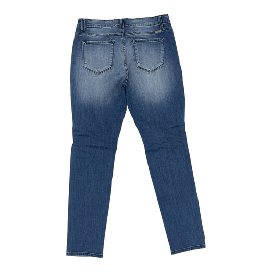 Jeans Skinny By Kancan In Blue Denim, Size:8